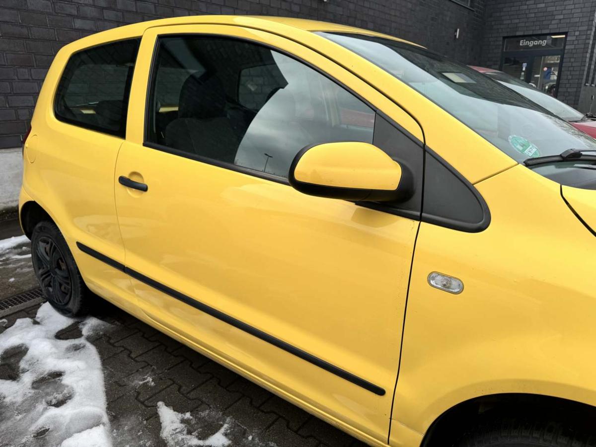 VW Fox original T&uuml;r vorn rechts LY1C Sonnengelb Rohbau Bj.2007